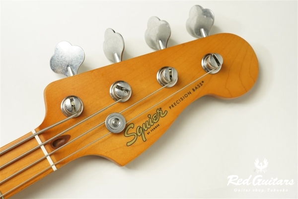 40TH ANNIVERSARY PRECISION BASS VINTAGE EDITION -   Satin Dakota Red